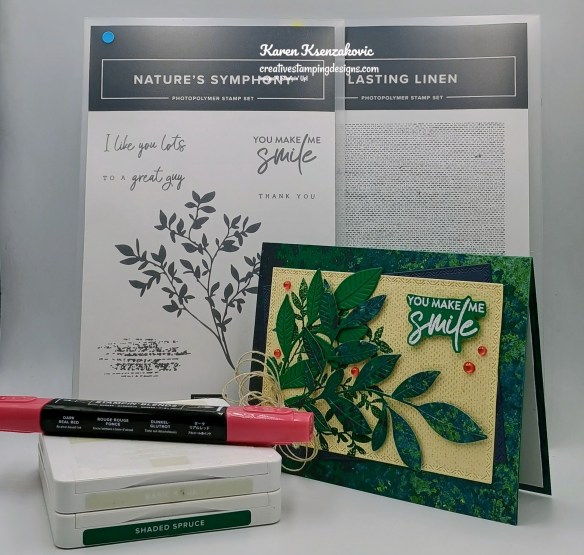 Stampin' Up! Nature's Symphony Smile 1 creativestampingdesigns.com