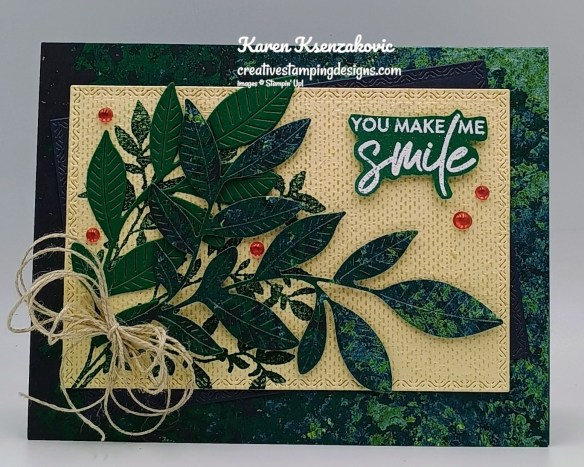 Stampin' Up! Nature's Symphony Smile 2 creativestampingdesigns.com