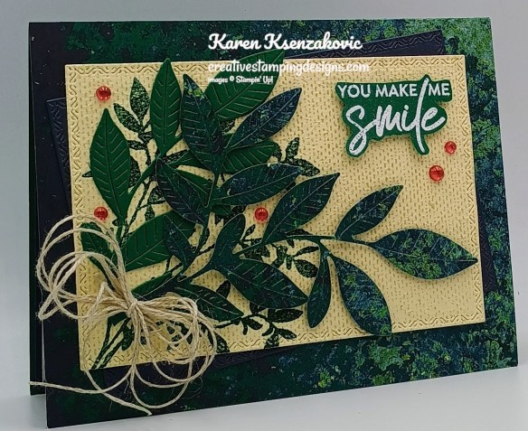 Stampin' Up! Nature's Symphony Smile 3 creativestampingdesigns.com