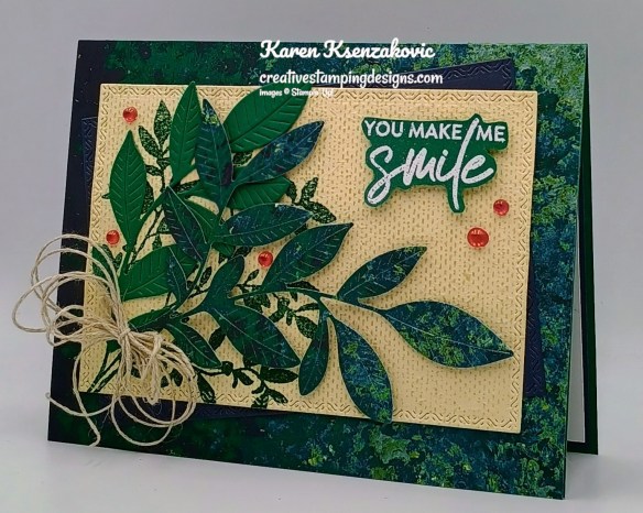 Stampin' Up! Nature's Symphony Smile 4 creativestampingdesigns.com