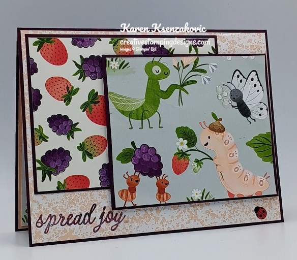 Stampin' Up! Sweet Bugs CAS 3 creativestampingdesigns.com