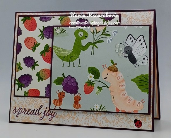 Stampin' Up! Sweet Bugs CAS 4 creativestampingdesigns.com