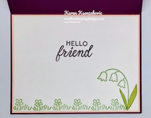 Stampin' Up! Sweet Bugs CAS 5 creativestampingdesigns.com