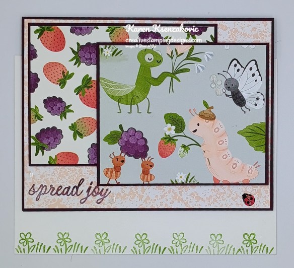 Stampin' Up! Sweet Bugs CAS 6 creativestampingdesigns.com