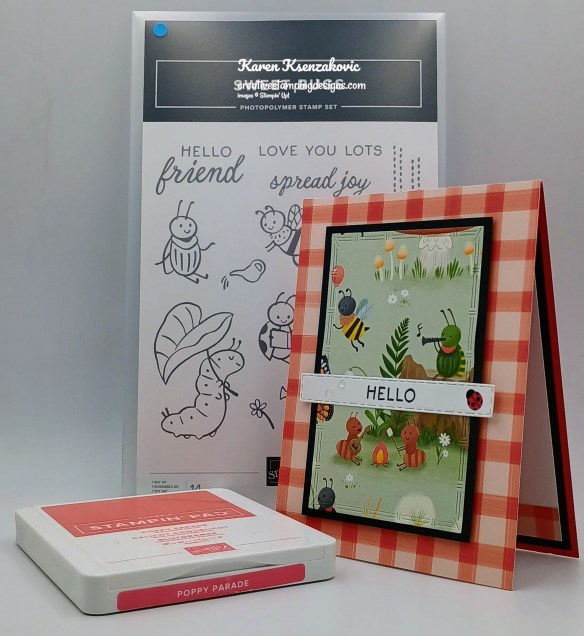 Stampin' Up! Sweet Bungs Hello 1 creativestampingdesigns.com