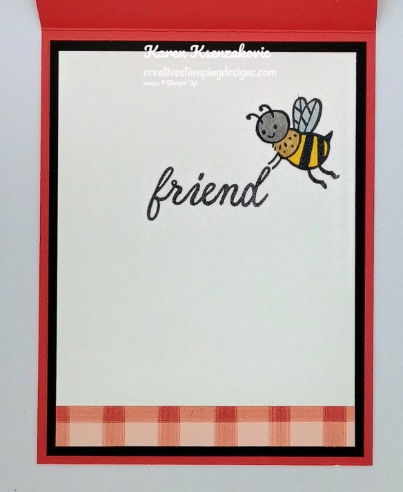 Stampin' Up! Sweet Bungs Hello 5 creativestampingdesigns.com