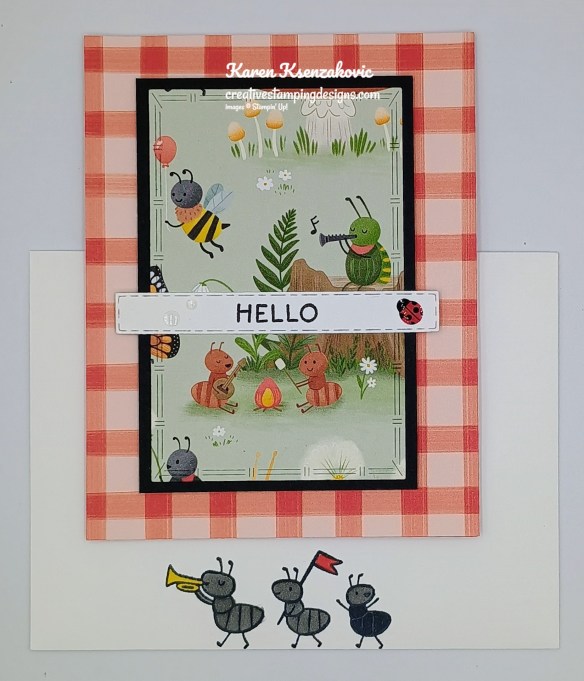 Stampin' Up! Sweet Bungs Hello 6 creativestampingdesigns.com