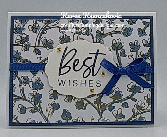 Stampin' Up! With You In Mind Birthday 2 creativestampingdesigns.com