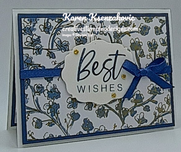 Stampin' Up! With You In Mind Birthday 4 creativestampingdesigns.com