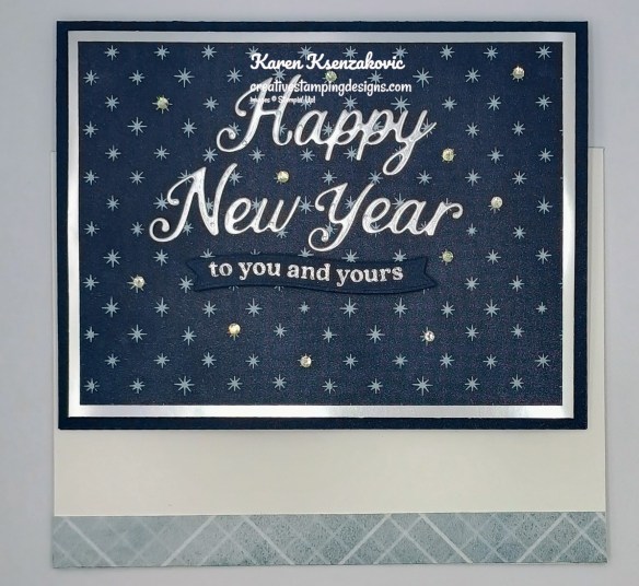 Stampin' Up! Words For The Season CAS 6 creativestampingdesigns.com