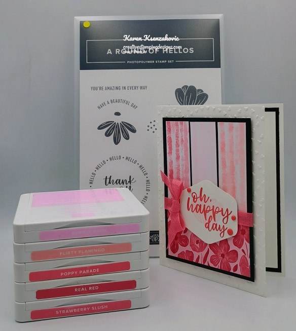 Stampin' Up! A Round Of Hellos Panels 1 creativestampingdesigns.com