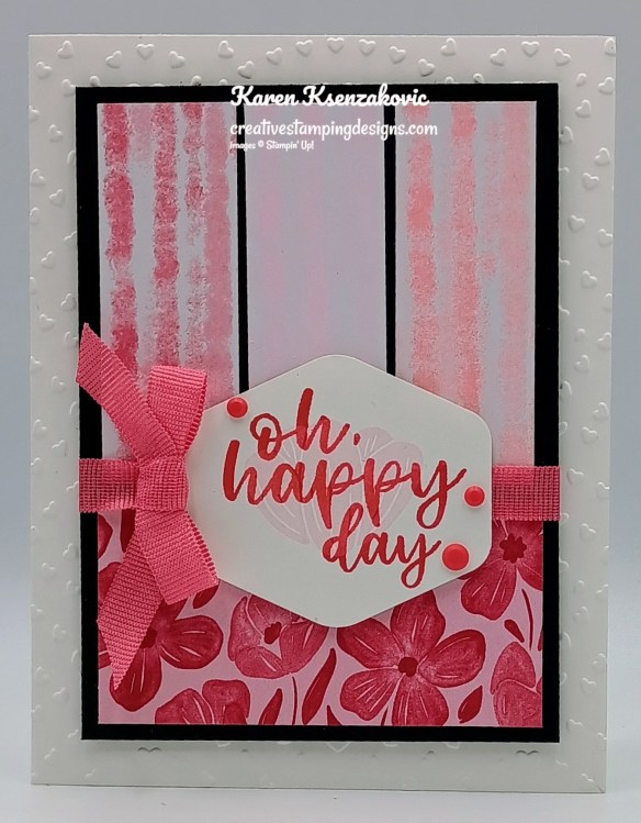 Stampin' Up! A Round Of Hellos Panels 2 creativestampingdesigns.com