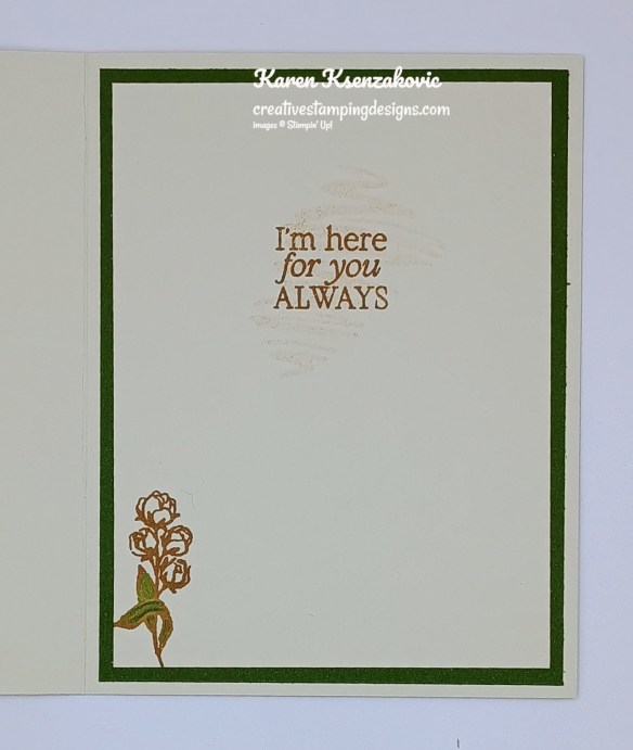 Stampin' Up! Beautiful Motifs Note 5 creativestampingdesigns.com