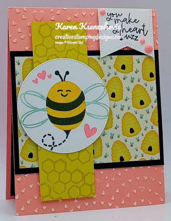 Stampin' Up! Bee My Valentine 3 creativestampingdesigns.com