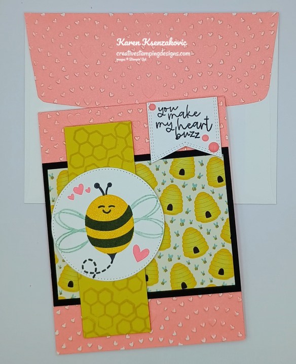 Stampin' Up! Bee My Valentine 7 creativestampingdesigns.com