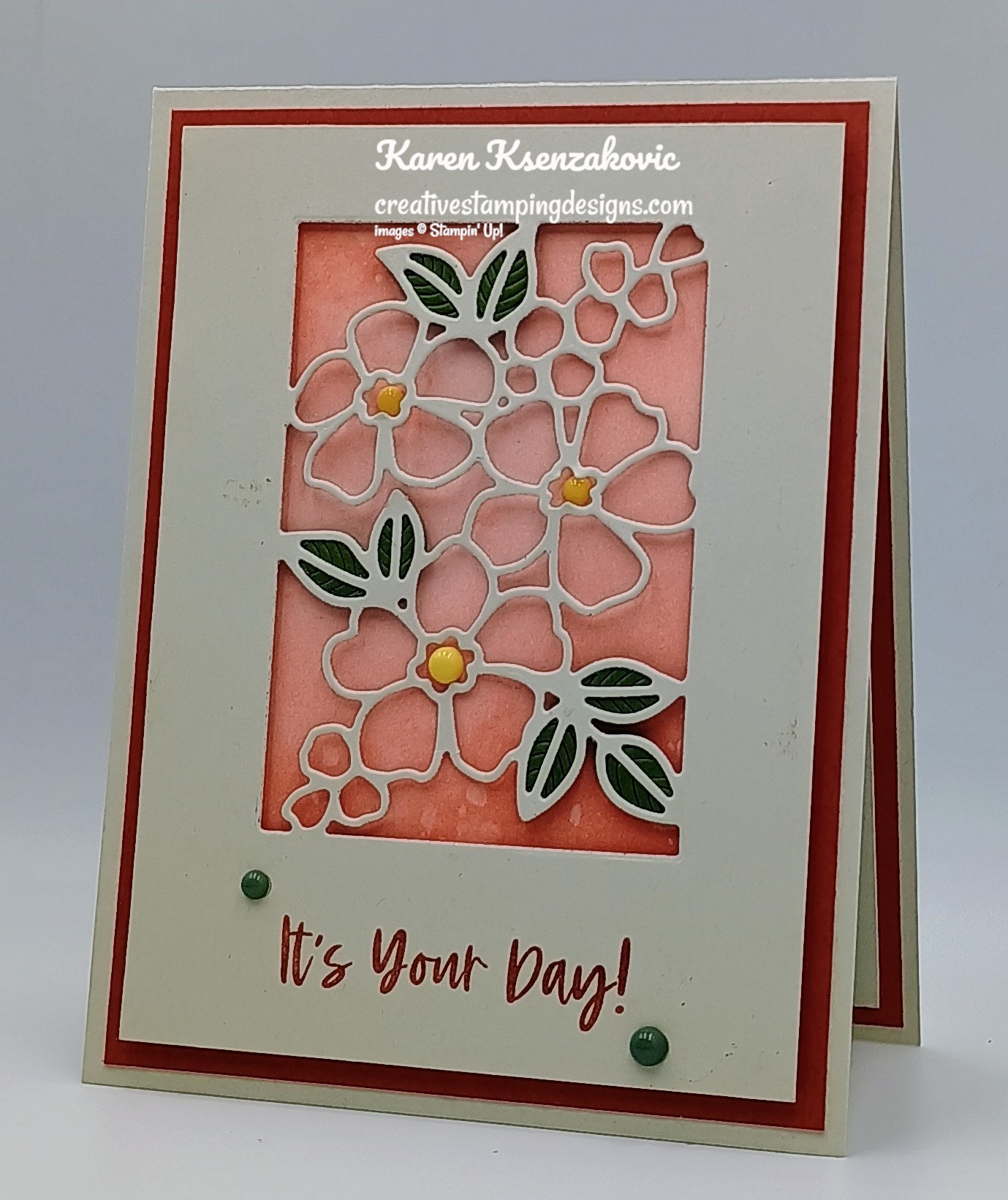 Stampin' Up! Fragrant Layers Birthday | Creative Stamping Designs