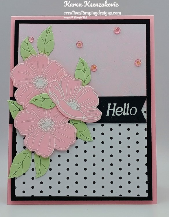 Stampin' Up! Lovely Arrangements in Pink 2 creativestampingdesigns.com