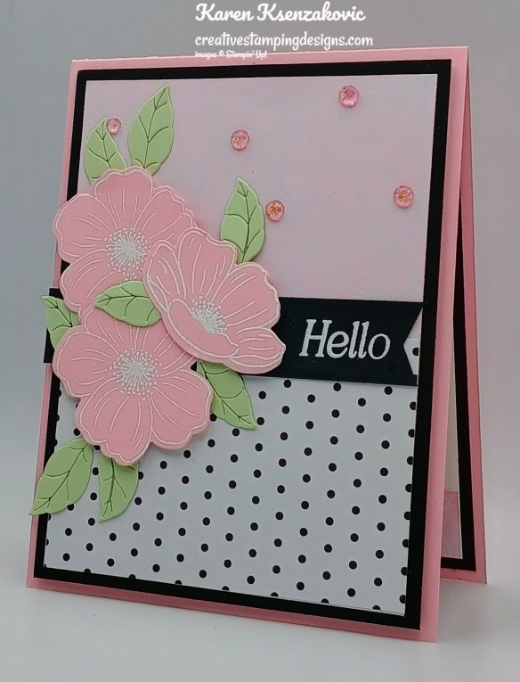 Stampin' Up! Lovely Arrangements in Pink 3 creativestampingdesigns.com