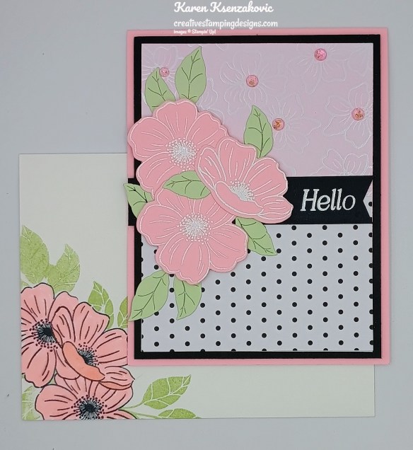 Stampin' Up! Lovely Arrangements in Pink 6 creativestampingdesigns.com