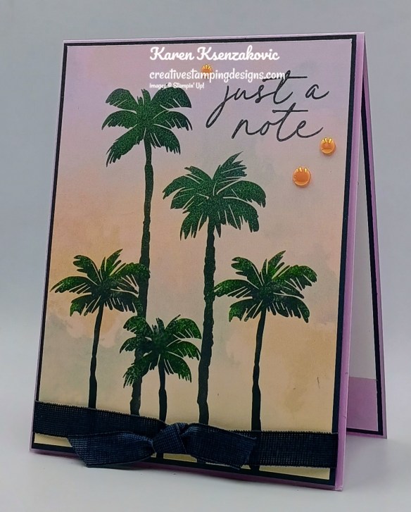 Stampin' Up! Notes & Totes CAS 4 creativestampingdesigns.com