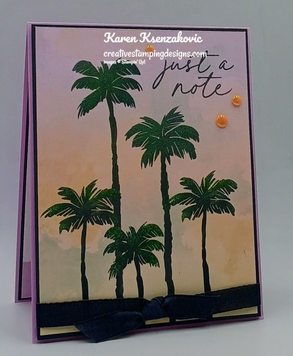 Stampin' Up! Notes & Totes CAS 3 creativestampingdesigns.com