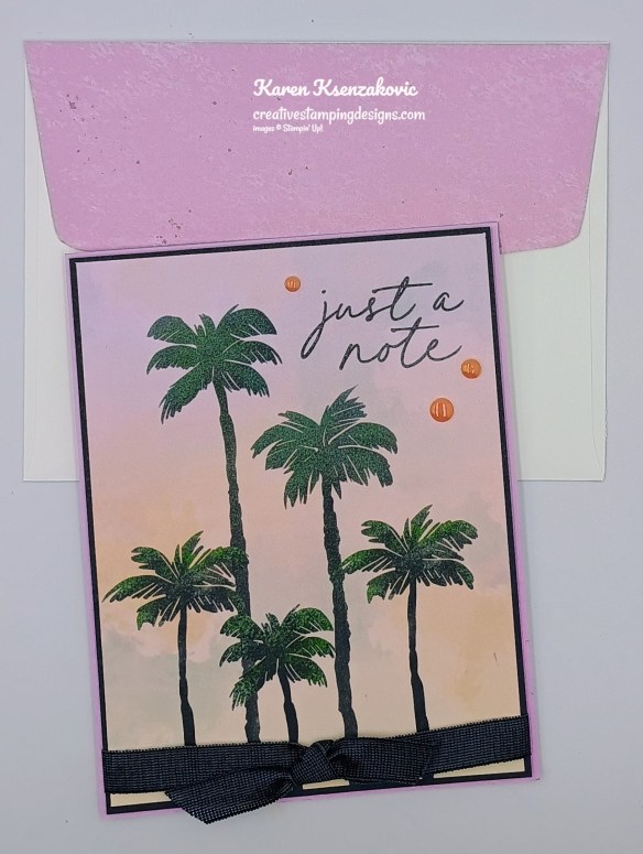 Stampin' Up! Notes & Totes CAS 7 creativestampingdesigns.com