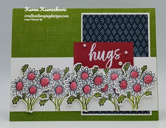 Stampin' Up! Pop Up Petals Hugs 2 creativestampingdesigns.com