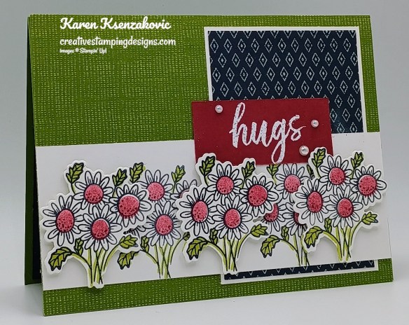 Stampin' Up! Pop Up Petals Hugs 3 creativestampingdesigns.com