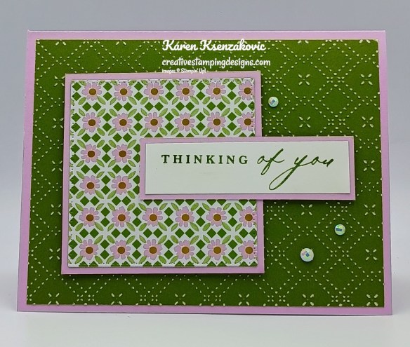 Stampin' Up! Simply Beautiful CAS 2 creativestampingdesigns.com