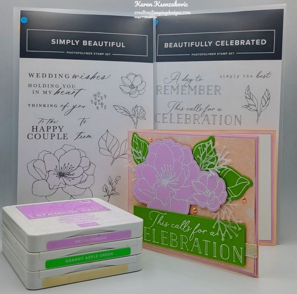 Stampin' Up! Simply Beautiful Celebrated 1 creativestampingdesigns.com