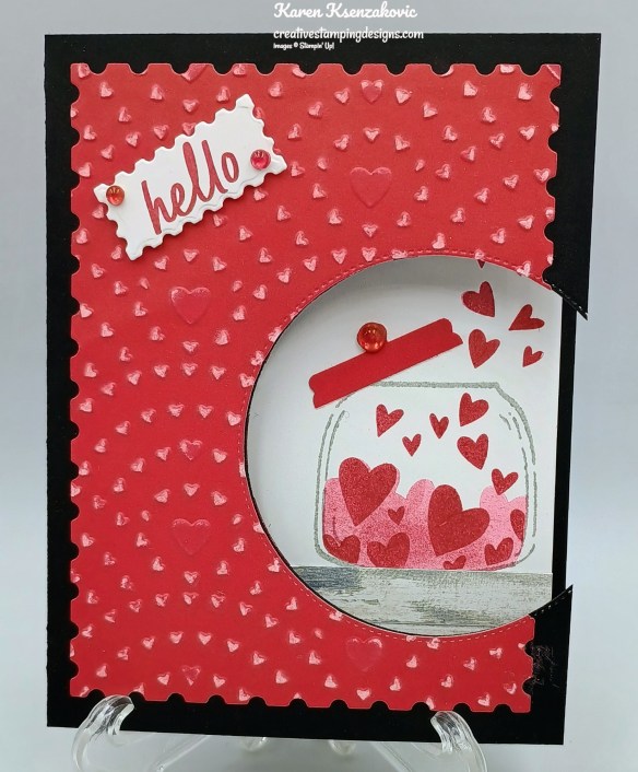 Stampin' Up! Sweet Jar Peekaboo 2 creativestampingdesigns.com