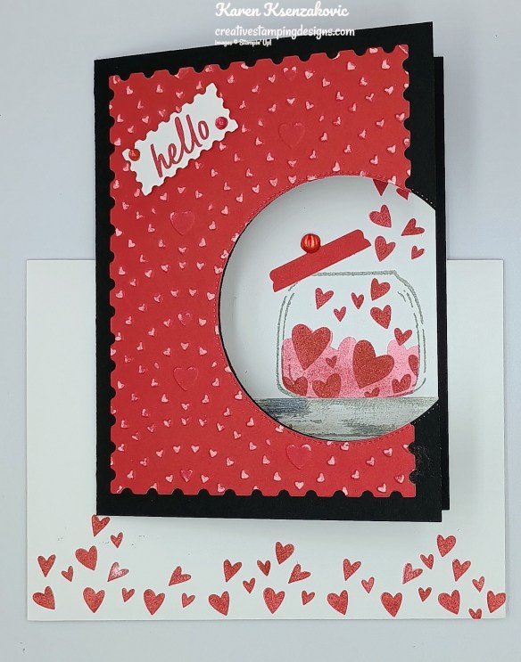 Stampin' Up! Sweet Jar Peekaboo 6 creativestampingdesigns.com