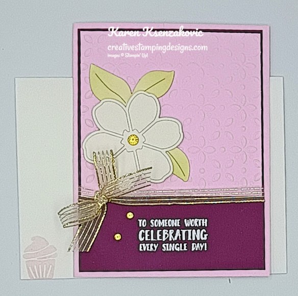 Stampin' Up! The Right Words Birthday 6 creativestampingdesigns.com