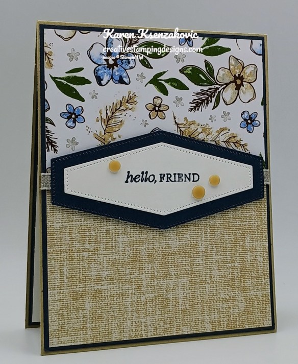 Stampin' Up! Delicate Whispers Hello 3 creativestampingdesigns.com