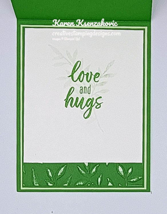 Stampin' Up! Greenery Lane Monochromatic 5 creativestampingdesigns.com