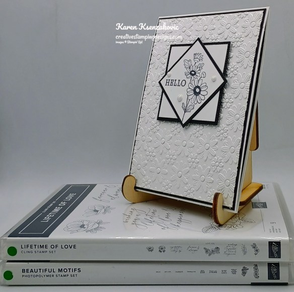 Stampin' Up! Lifetime of Love Black & White 1 creativestampingdesigns.com