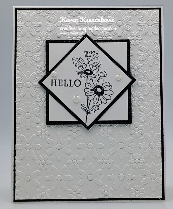 Stampin' Up! Lifetime of Love Black & White 2 creativestampingdesigns.com