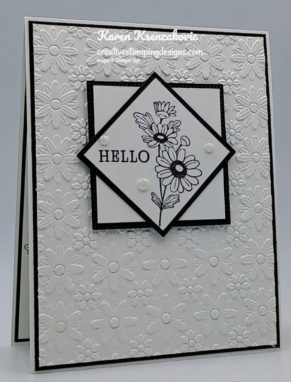 Stampin' Up! Lifetime of Love Black & White 3 creativestampingdesigns.com