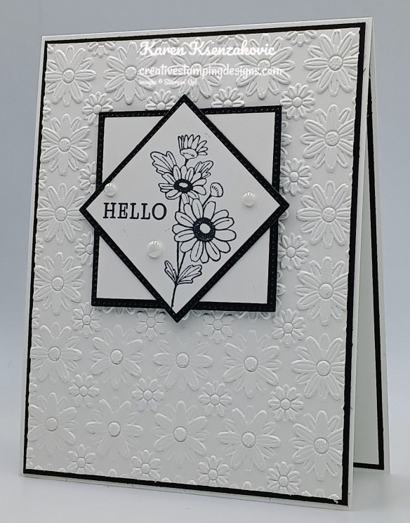 Stampin' Up! Lifetime of Love Black & White 4 creativestampingdesigns.com