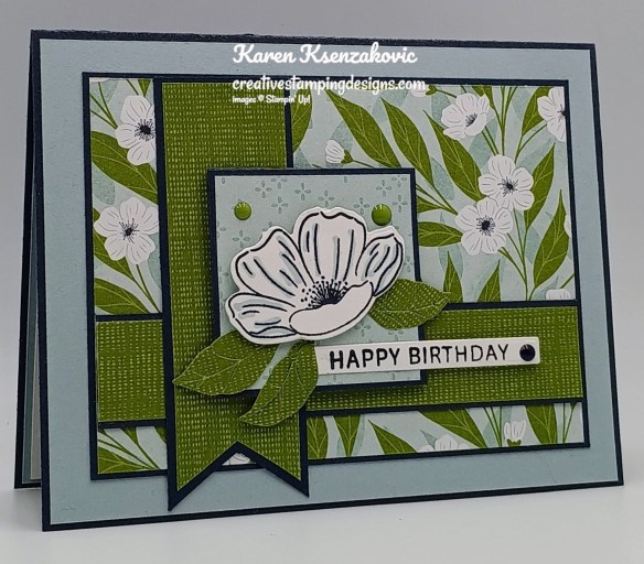Stampin' Up! Lovely Arrangements Birthday 3 creativestampingdesigns.com