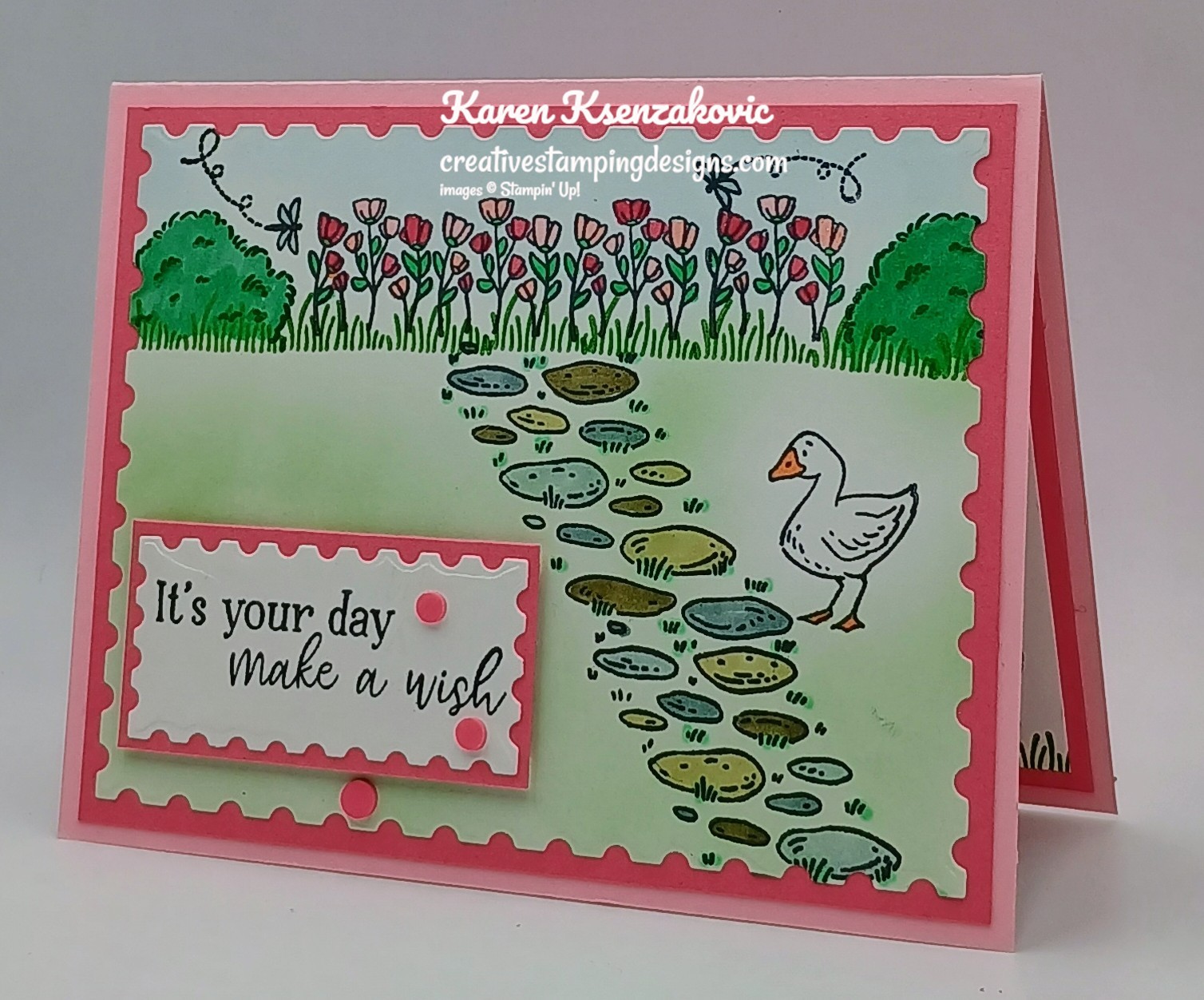 Stampin' Up! Make A Wish for Amy's Inkin' Krew Team Blog Hop