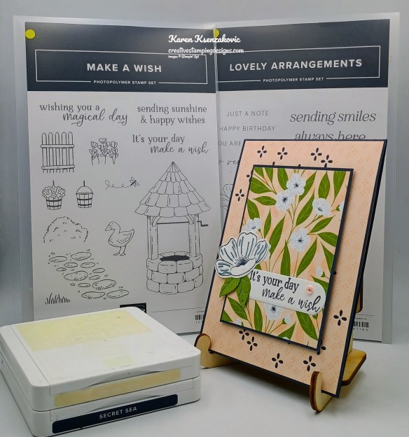 Stampin' Up! Make A Wish CAS 1 creativestampingdesigns.com