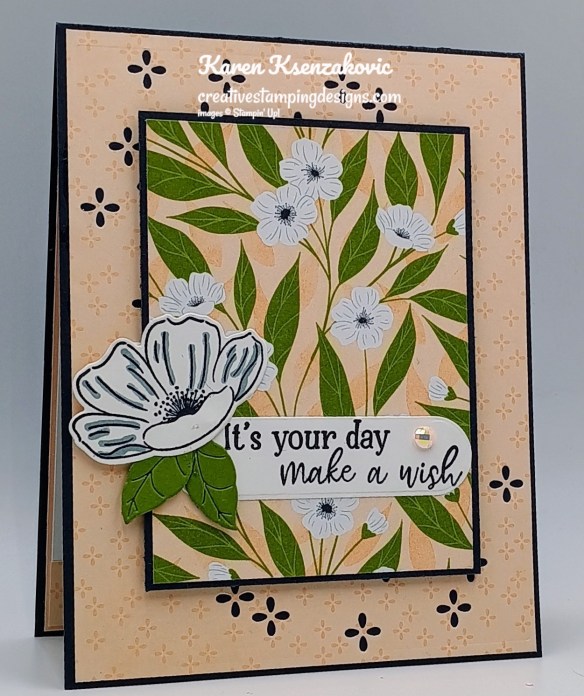 Stampin' Up! Make A Wish CAS 4 creativestampingdesigns.com