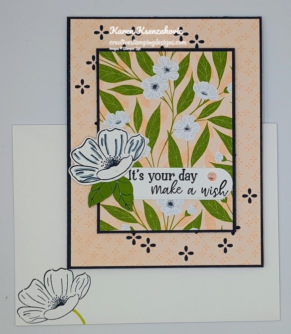 Stampin' Up! Make A Wish CAS 6 creativestampingdesigns.com