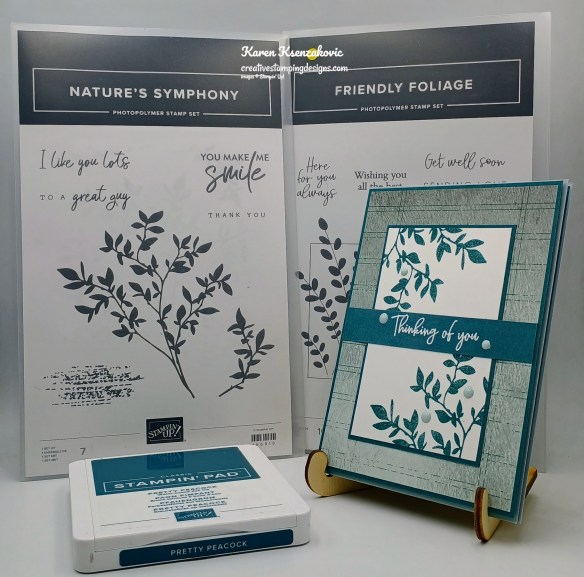 Stampin' Up! Nature's Symphony CAS 1 creativestampingdesigns.com