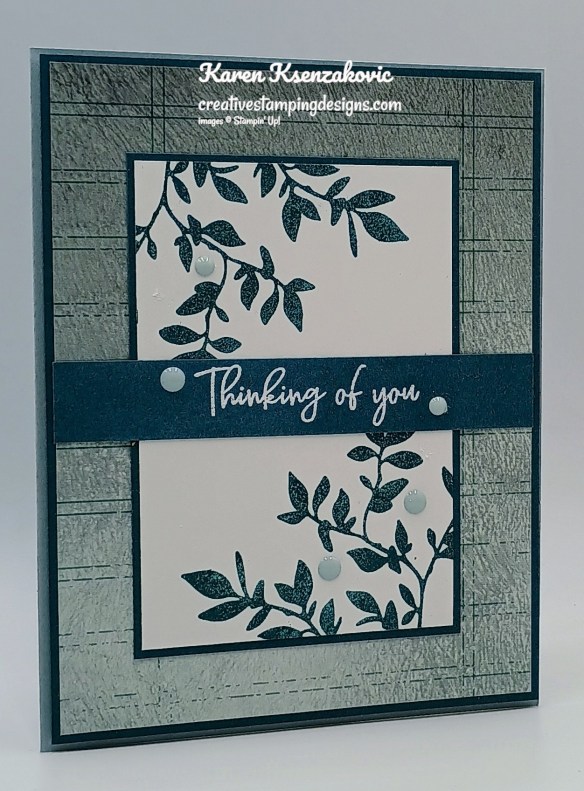Stampin' Up! Nature's Symphony CAS 3 creativestampingdesigns.com