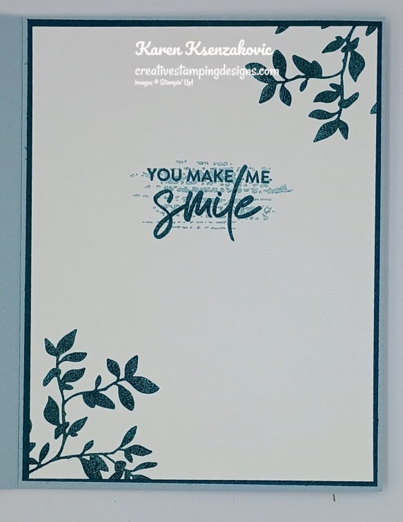 Stampin' Up! Nature's Symphony CAS 5 creativestampingdesigns.com