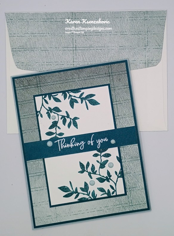 Stampin' Up! Nature's Symphony CAS 7 creativestampingdesigns.com
