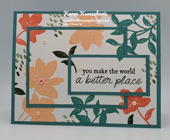 Stampin' Up! Paradise Garden Triple Time 4 creativestampingdesigns.com