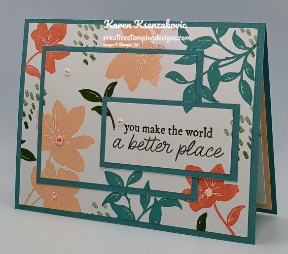 Stampin' Up! Paradise Garden Triple Time 2 creativestampingdesigns.com